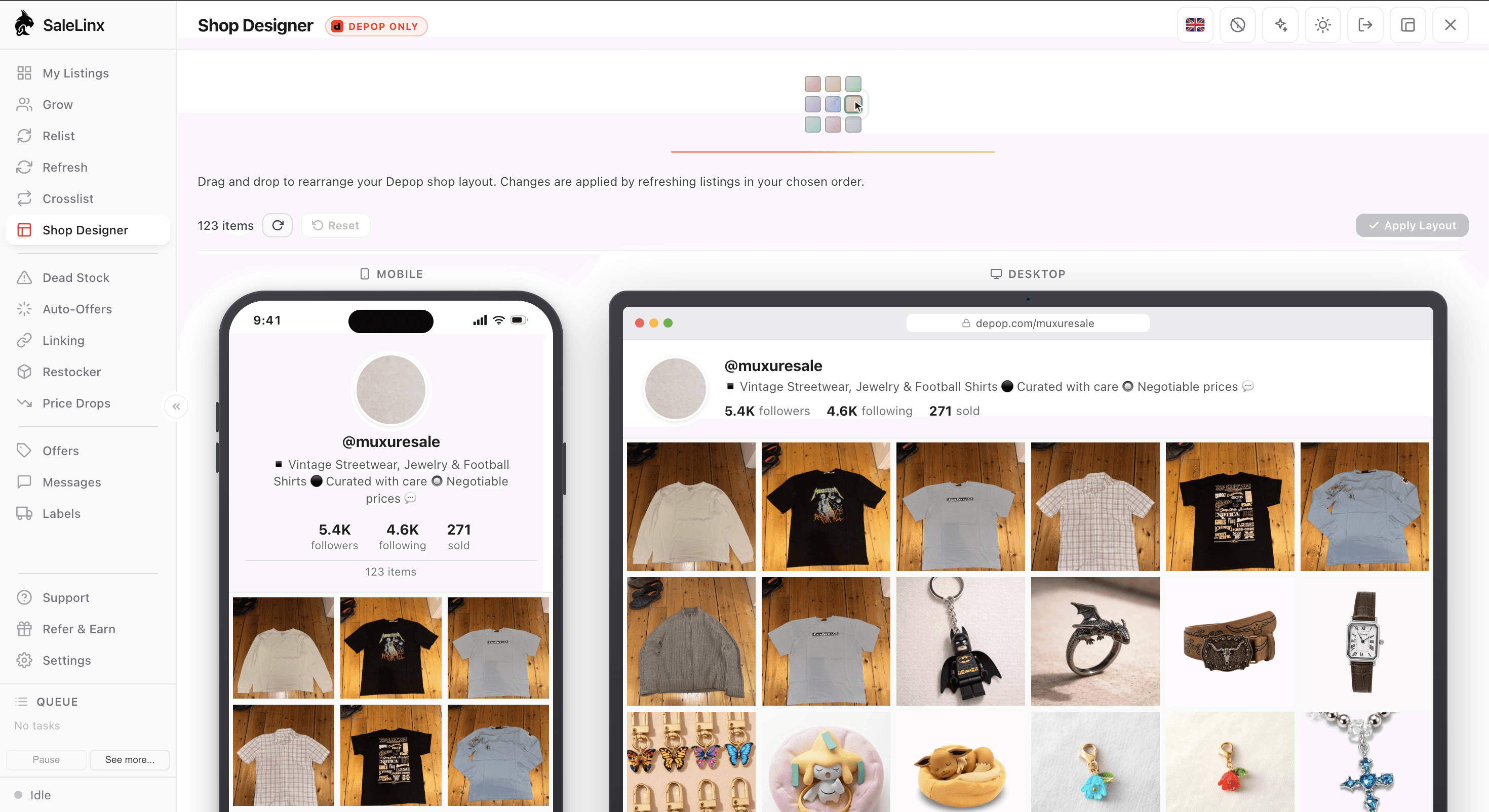 Diseñador de tienda